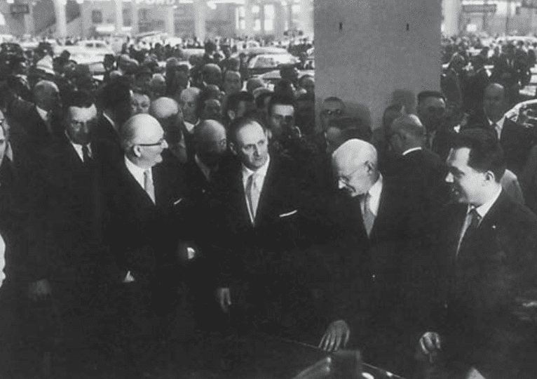 Emil Frey at the Geneva Show
in 1961